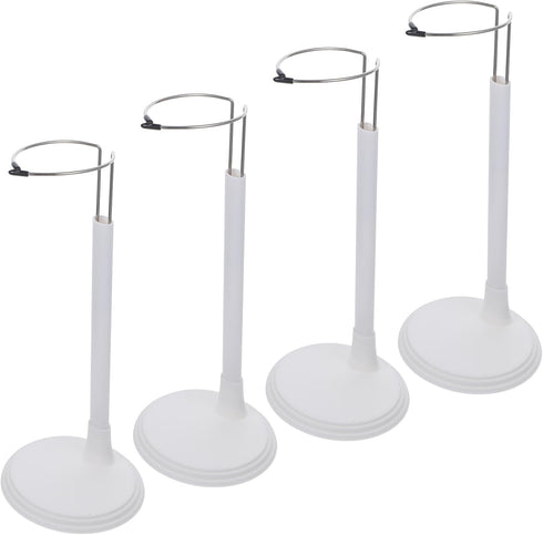 NUOBESTY 4pcs Creative Doll Stand Storage Rack...