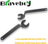 RA1152 Offset Router Wrenches Compatible With Bosch 1619EVS, 1613, 1613EVS, 1613AEVS, 1617EVS Plunge Routers - for Router Bit-Changing, Including ...
