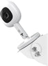 iTODOS Adjustable Angle Wall Mount Bracket Compatible with Nanit Pro Smart Baby Monitor & Flex Stand, Aluminum Alloy Material -White...