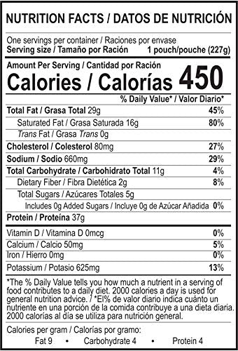 Chata Pork Crackling Salsa Verde Pouch | Tasty Pork in Flavorful Green Sauce | Ready-to-Eat | No Gluten + Preservatives | Keto Friendly | 8 Ounce ...