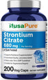 NusaPure Strontium 680 mg 200 Vegetarian Caps (Non-GMO, Vegan)...