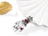 Vintage Skeleton Hand Lapel Brooch Pin for Women Men Girls Rhinestone Red Crystal Skull Halloween Pins Clip Sweater Dress Suit Backpack Brooches P...