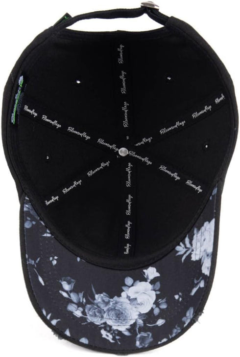 Bloomouflage Blessed Hat Distressed Black...