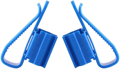 Tube Clip, 2Pcs Multifunction Plastic Adjustable Fish Mounting Clip, Water Pipe Tube Clamp Hose Holder for Fish or Bucket...