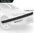 Pincuttee Rear Bumper Protector Guard for Car,Black Rubber Scratch,Resistant Trunk Door Entry Guards,Accessories Trim Cover,35.4"X2.87" for Most o...