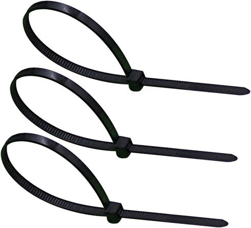URBEST 100 Pcs Self Locking Wire Cable Zip, Tie Fasten Wrap 4 Inch Nylon Zip Tie (4 INCH, Black)...