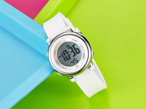 Womens Digital Watches LED Screen Silicone Strap Watch Military Multifunction Waterproof Alarm Stopwatch LED Backlight Outdoor Sports Watch...