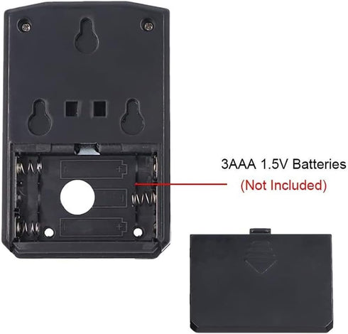 PIR Motion Sensor Activated Sound Player Speaker with USB Cable, Download Your own MP3 Audio Files to Play Speech, Music or Sound Effects (Black)...