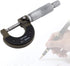 Outside Micrometer, Alloy Professional Metric Inch Measuring Tool Set High Precision Graduation Thickness Gauge 0.01mm Resolution Accuracy 0 to 25...