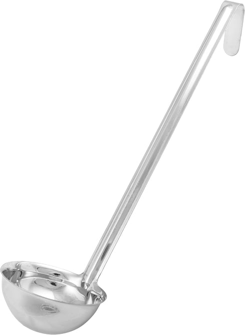 Winco One Piece Stainless Steel Ladle, 6 Ounce, 12.5"...