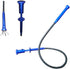 Telescoping inspection mirror with LED lights?Flexible Claw Grabber Tool Magnetic 4 Claw Picker. Combination tool set. Easy to extendable observe ...