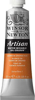 Winsor & Newton Artisan Water Mixable Oil Colour, 1.25-oz (37ml), Cadmium Orange Hue...