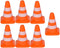STOBOK Traffic Cone, 7pcs Traffic Signs Toys Miniature Traffic Road Cone Construction Toys Mini Cones Kids DIY Traffic Roadblock Toy for Kids Educ...