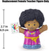 Replacement Part for Little People School Teacher and Student Playset - HBW66 ~ Replacement African American Female Teacher...