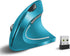 Vassink Ergonomic Wireless Mouse, Rechargeable Mouse 2.4Hz Vertical Wireless Optical Mice with USB Receiver, 6 Buttons for PC,Laptop,etc Blue...