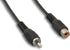 Standard RCA Composite Video Cable M/F, 6', 28AWG Audio Cable, Black (ZCAAFFMF-06)...