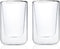 Blomus 63654 Nero Set of 2 Cappuccino or Tea Glasses, 8 oz, Clear, 2 Piece...