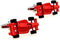 Indy F1 Red Formula One Car Auto Racing Race Pair Cufflinks in a Presentation Gift Box & Polishing Cloth...