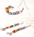 7 Chakra Stones Healing Crystals Hanging Ornament Chakra Tassel Christmas Ornaments Pendulum Good Luck for Home Decoration...