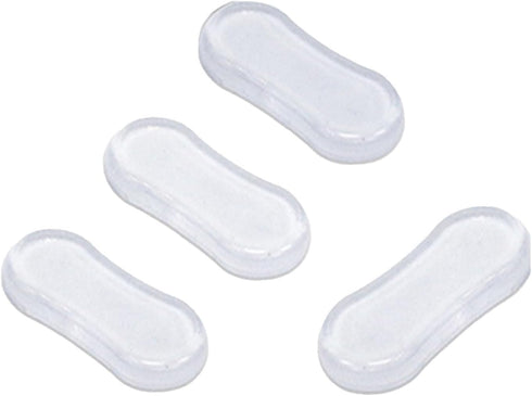 5Pcs Transparent Toilet Seat Bumper Set, Silicone Strong Adhesive Toilet Seats Lid Bumpers, Toilet Seat Buffers, Toilet Lid Rubber Pads for, Home,...