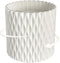 Rotating Pen Pencil Holder for Desk, 5 Slots Unique White Desk Pen Organizer Easthetic Desktop Supplies and Accessories for Women Girls, Pen Cup P...
