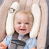 Inchant Adjustable Toddler Headrest & Neck Support, Banana Shape Travel Pillow,Best Headrest for Car Seat,Pushchair, White...