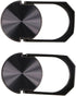 2PCS Foldable Laptop Stand,Non-Slip Base Bracket Support Invisible Mini Cooling Stand Zinc Alloy Foldable Feet Holder Keyboard Cooling Pad...