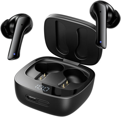 Noise Cancelling Earbuds Wireless in Ear Headset ENC+EDR Bluetooth Earbuds High Fidelity TWS Earphone Heavy Bass Top Brand Quality Headsets Duckie...