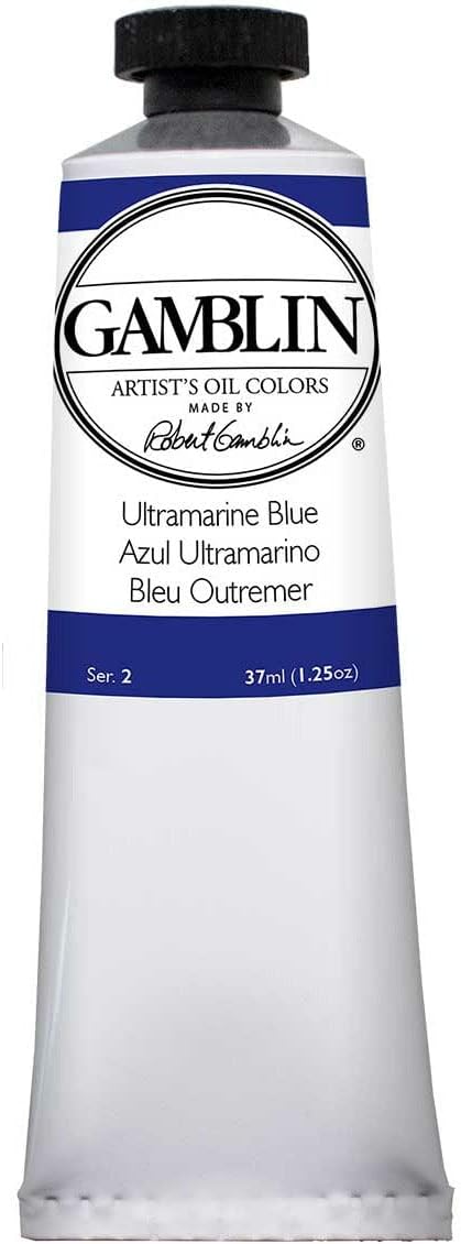 Gamblin Artist's Oil Colors ultramarine blue 37 ml...