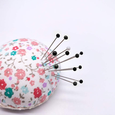 250 Pieces Sewing Pins Ball Glass Head Pins Straight Quilting Pins for Dressmaker Jewelry Decoration, Black...