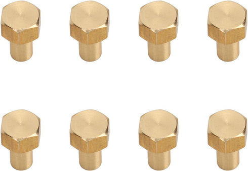 RC Nut, Brass 8Pcs Rust Resistant RC Nut for SCX24 (8mm)...