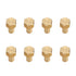 1/24 RC Hex Nut, 8Pcs 1/24 RC Hex Nut Brass RC Wheel Lock Nut Replacement Accessories for SCX24 Wheels & Tires (8mm)...
