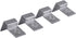 Pack of 4 Stainless Steel Aquarium Fish Tank Glass Cover Clip Support Holder for Protecting(12mm)...