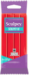 Sculpey III Polymer Oven-Bake Clay, Red Hot Red, Non Toxic, 8 oz. bar, great for modeling, sculpting, holiday, DIY, mixed media and school project...
