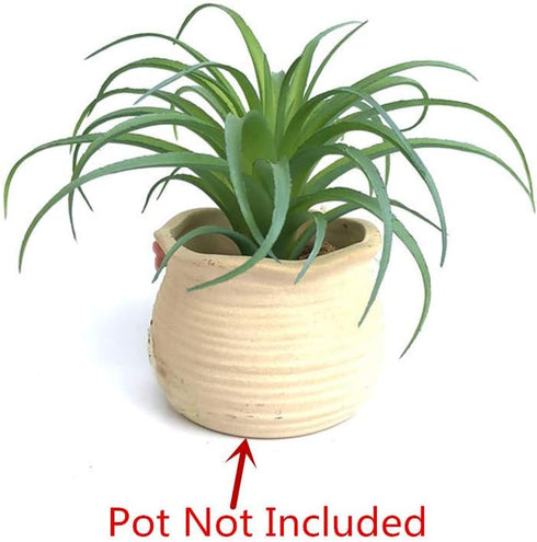 2 PCS Artificial Succulents Plants Unpotted Fake Tillandsia Air Plants Succulent Bouquet Arrangements Faux Plants DIY for Garden Decor Home Decora...