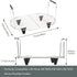 BYKITCHEN Roast and Steamer Rack Compatible with Ninja Foodi Possible Cooker Pro 8.5 Quart MC1000, MC1001, MC1010 Slow Cooker Crock, Ninja Possibl...