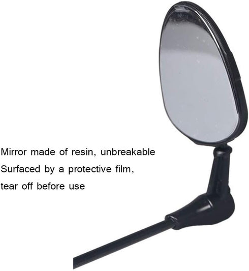Cycling Accessories, Bike Helmet Mirror 360° Adjustable Lightweight Rearview Mirror for Cycling Riding Motorcycle...