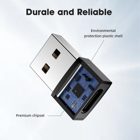 SNESH-2 Pack USB-C Female to USB Male Adapter, USB C to USB A Adapter Compatible with Mbook, Notebook, Tablet, Smartphone Such as Samsung Galaxy...