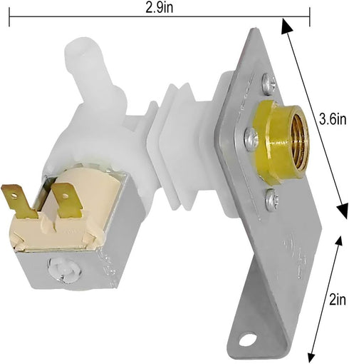 prime&swift 154637401 Dishwasher Water Inlet Valve fit for Frigidaire 154637401 Inlet Valve AP4321824 PS1990907 AH1990907 EA1990907