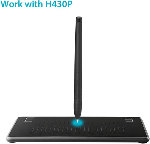 PW201 Pen for Huion H430P HST640 H640P H950P H1060P H610PROV2 HC16 HS64 HS610 GC610 H1161 H320M, Ergonomic Pen Replacement, for Drawing Board...
