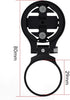 Bike Stem Top Cap Mount Adjustable - Out Front Combo Computer Mount Compatible with Wahoo Elemnt Garmin Edge Bryton Rider Stages Dash Hammerhead K...