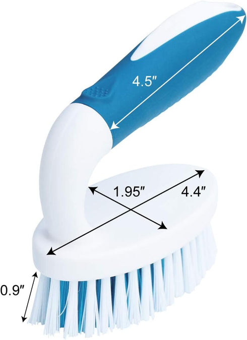 PHYEX 2-Pack Small Cleaning Brushes, Cleaning Carpet, Floor, Bathroom, Kitchenware...