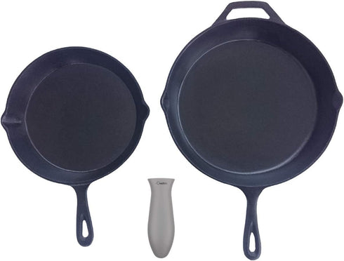 Silicone Hot Handle Holders (Large, Grey)...