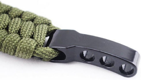 Hewnda 10 Sets Zinc alloy Bow Shackle Umbrella Rope,Adjustable D Umbrella Rope Bracelet Buckle Survival D Shape...