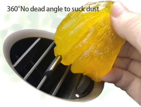 Car Cleaning Gel, 75g/2.6oz 1 Pack Car Detailing Tools, Universal Cleaning Kit for Car Keyboard Microphone Remote Control, Dust, Cookie Crumbs, Ha...