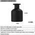 1PCS 150ml/5oz Glass Diffuser Bottle Jars Pot Empty Refillable Exquisite Essential Oils Container for DIY Reed Diffuser Sticks Sets Crafts Decor E...