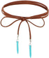 Bohemian Long Choker with Turquoise Pendant Sexy Rock Handmade Vintage Necklace Women Accessories...
