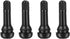 TR414 Rubber Snap-in Tire Valve Stem for Tubeless 0.453 Inch 11.5mm Rim Holes on Standard Vehicle Tires (Set of 4)...