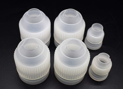 6 Pack Piping Nozzles Coupler, Couplers Adaptor Cake Decorating Tools, 3 Size Couplers for Icing Nozzles...