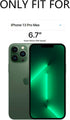 iPhone 13 Pro Max Case, Red Silicone TPU Rubber Back Cover Case Compatible for iPhone 13 Pro Max (6.7 inch)...